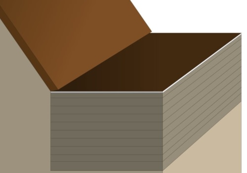 Hoe heet het dak boven de garage?